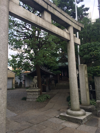 ④都心の小さな神社、廣尾稲荷神社（東京都港区南麻布）